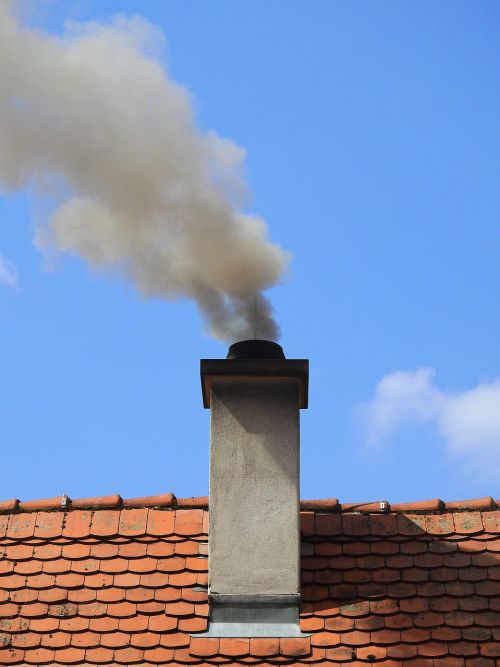 chimney smoke fireplace