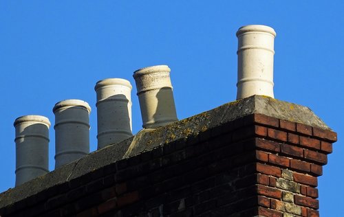chimney  roof top  roof