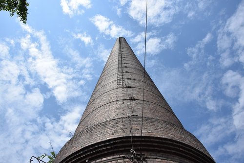 chimney  the industry  sky