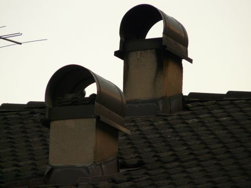 chimney fireplace roof