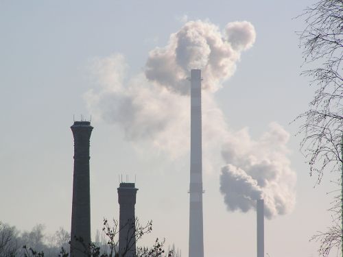 chimneys smoke natural environment