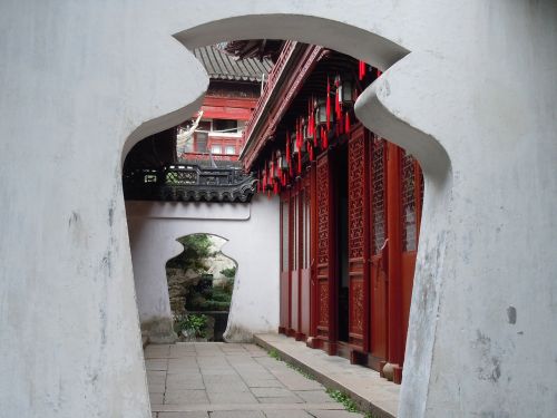 china zen door