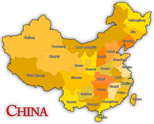 china map chinese