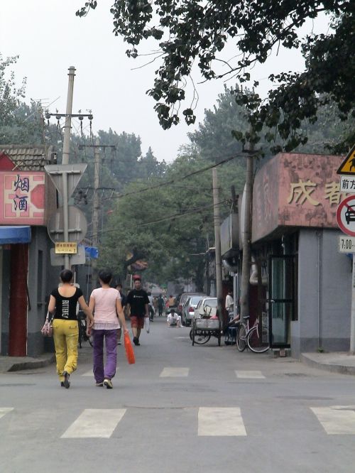 china street life women