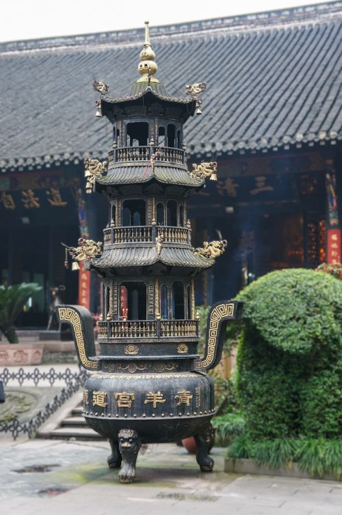 china chengdu taoist temple