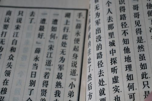china chinese character books