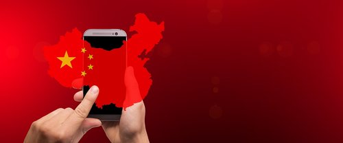 china  land  smartphone