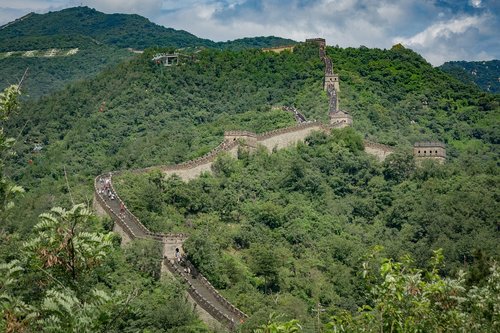 china  great wall  landscape