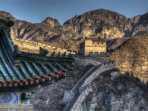 china  great wall  landmark