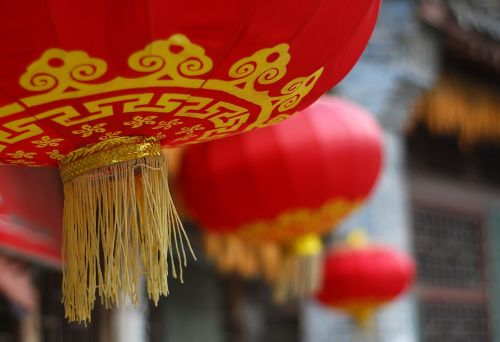 china red lantern festive