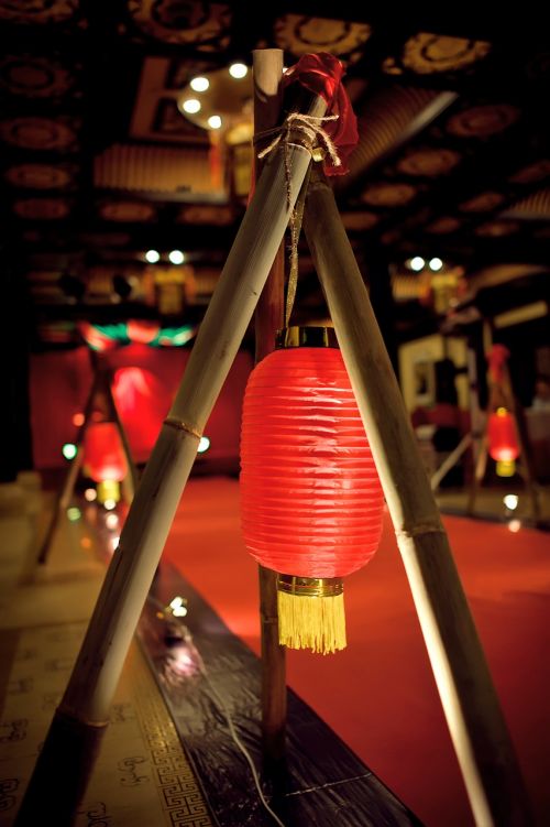 china wind wedding red