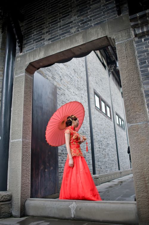 china wind wedding asia