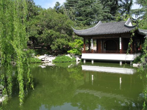 chinese garden pond