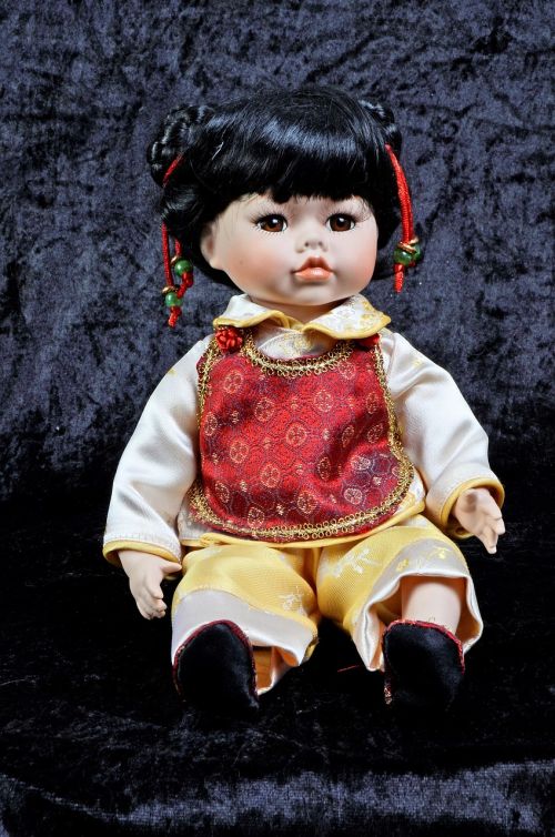 chinese porcelain doll