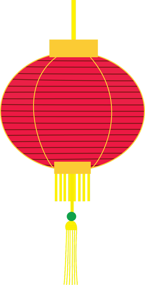 chinese  lantern  red