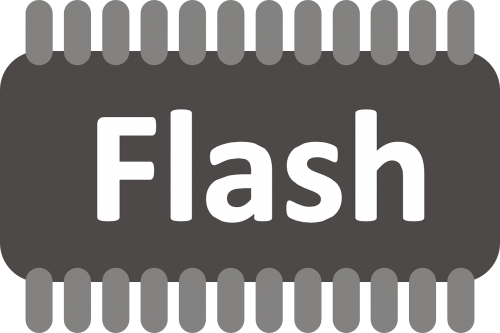 chip computer flash