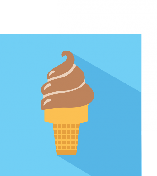 chocolate cone ice cream
