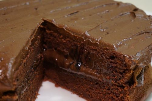 chocolate cake cream