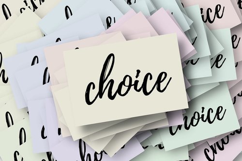 choice  select  decide