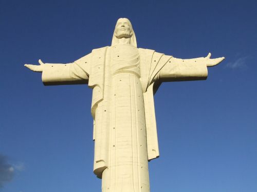 christ christ statue cross