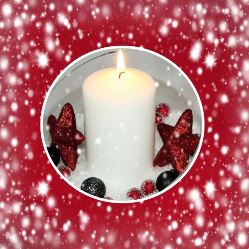 christmas advent candle