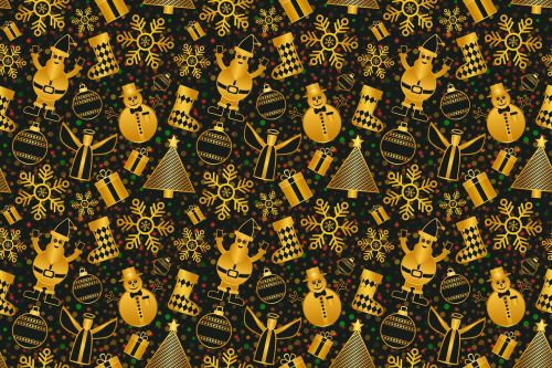 christmas background seamless pattern