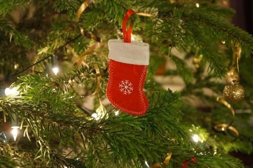 christmas stocking tree