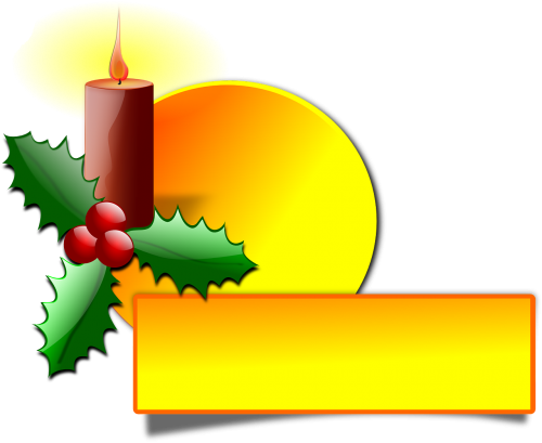 christmas holly decoration