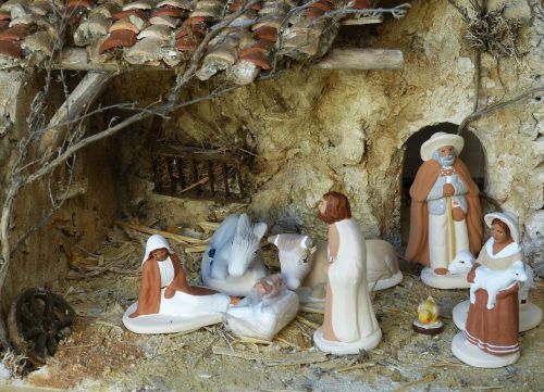 christmas crib nativity scene