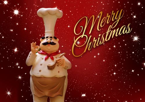 christmas cooking chef