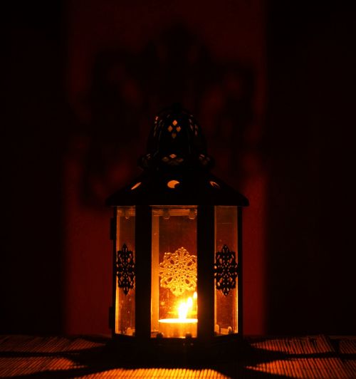 christmas candle lantern