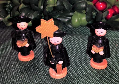 christmas wooden figures ore mountains