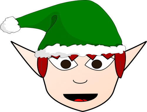 christmas elf holiday