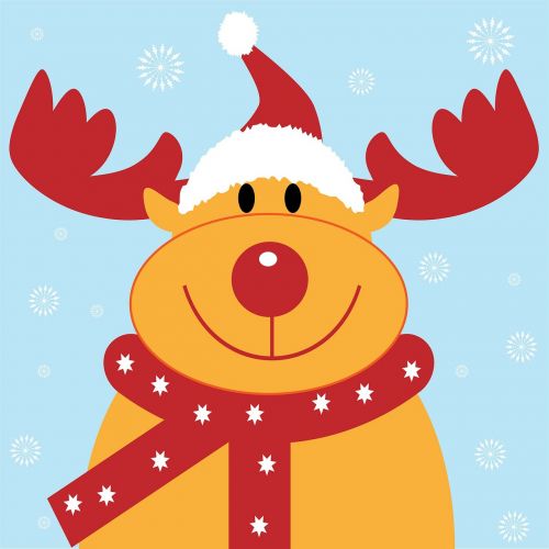 christmas reindeer rudolph