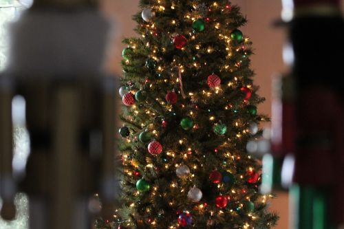 christmas ball tree