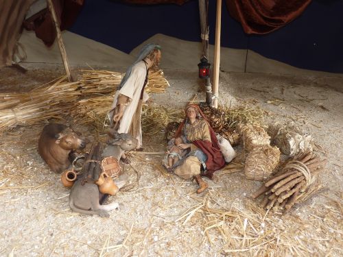 christmas nativity scene advent