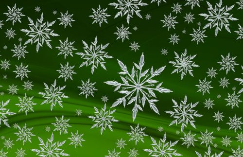 christmas star ice crystal