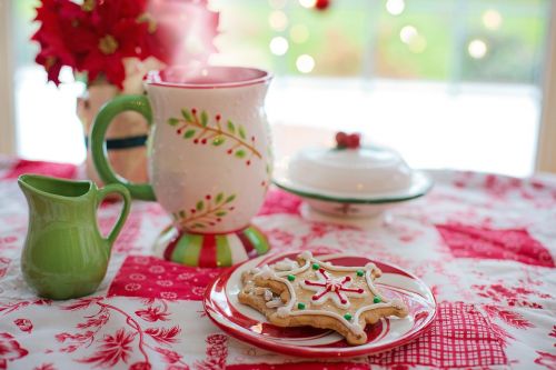 christmas cookies hot chocolate