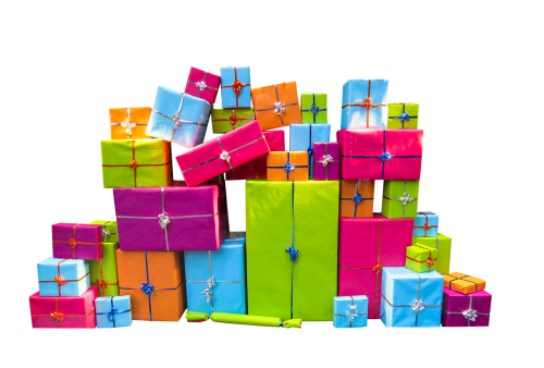 christmas give packages