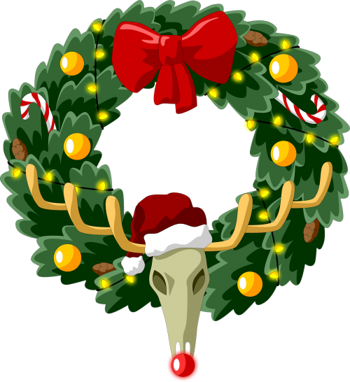 christmas wreath coniferous