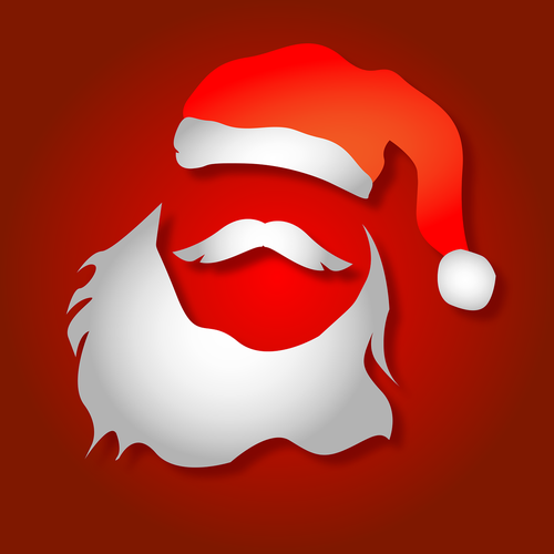 christmas  santa claus  beard