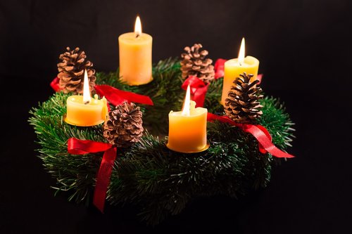 christmas  advent wreath  advent