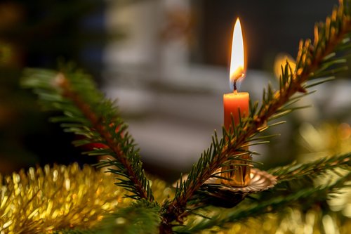 christmas  candle  light