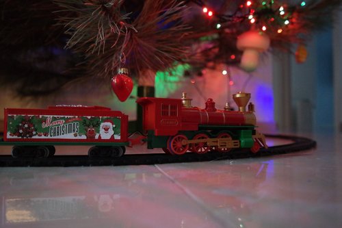 christmas  toy  train