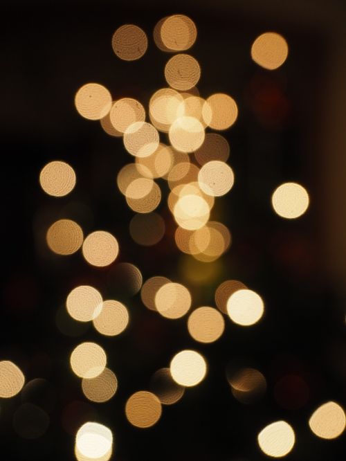 christmas out of focus bokeh