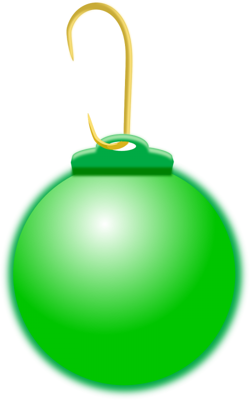 christmas ball green christmas