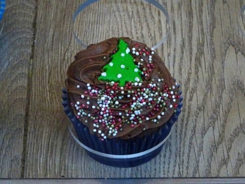 Christmas Chocolate Cup Cake