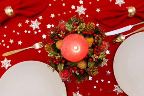 Christmas Dinner Table