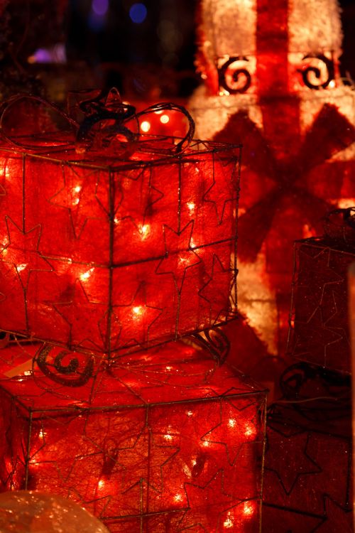 Christmas Light Boxes