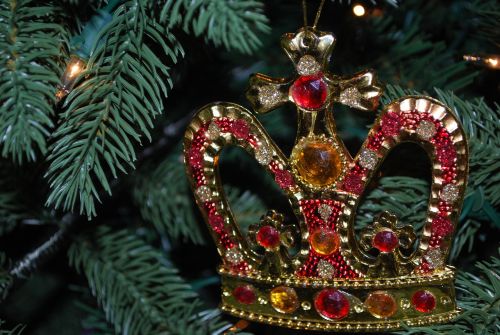 christmas ornament christmas season crown